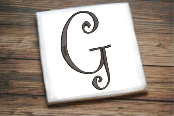 Beautiful Capital G Letter Monogram