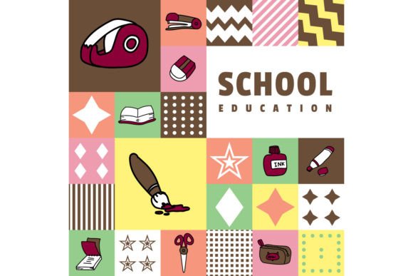 Flat Square School Education Banner: A Practical Guide to Vector Design for Print and Digital Use