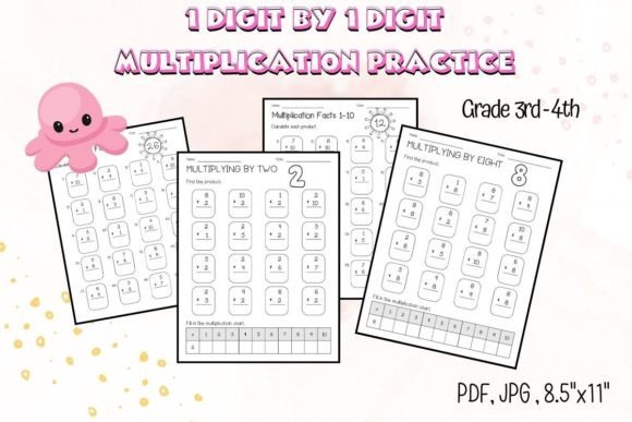 Mastering 1 Digit Multiplication Facts