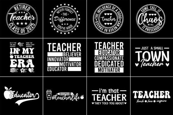 Teacher SVG Bundle Design: A Practical Resource for Creators
